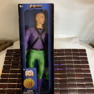 DC Lex Luthor Classic 14" Figure By Marty Abrams Mego - New Superhero Collectibl